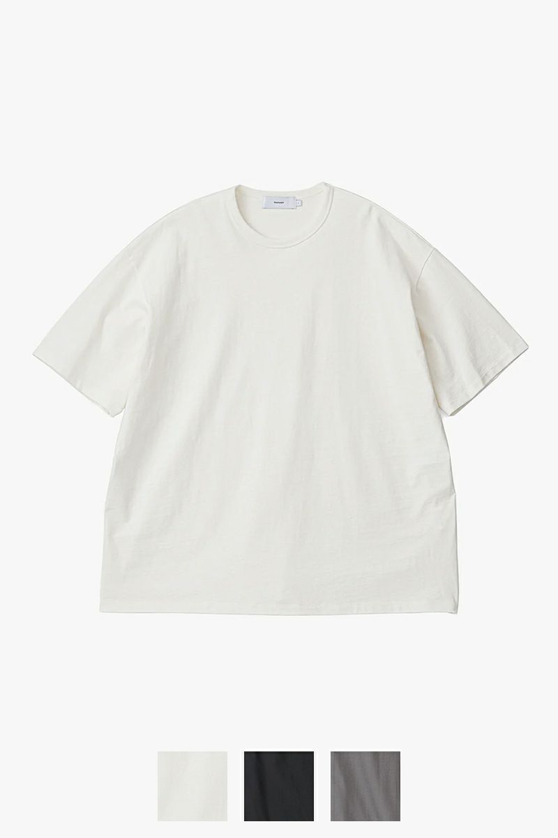 Graphpaper(グラフペーパー)Recycled Cotton Jersey S/S Tee リサイクルドコットンジャージー半袖Tシャツ GM241-70139