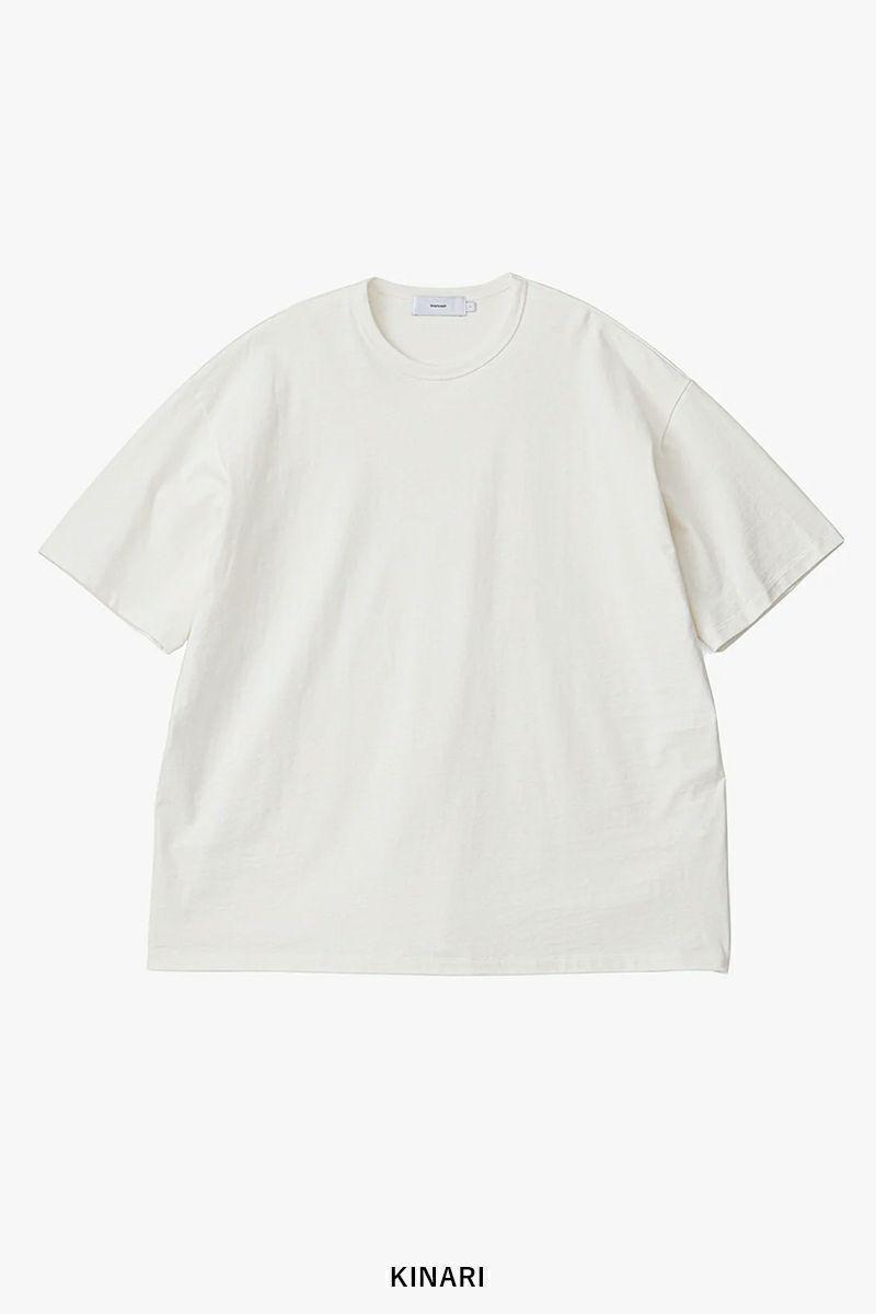 Graphpaper(グラフペーパー)Recycled Cotton Jersey S/S Tee リサイクルドコットンジャージー半袖Tシャツ GM241-70139 -5