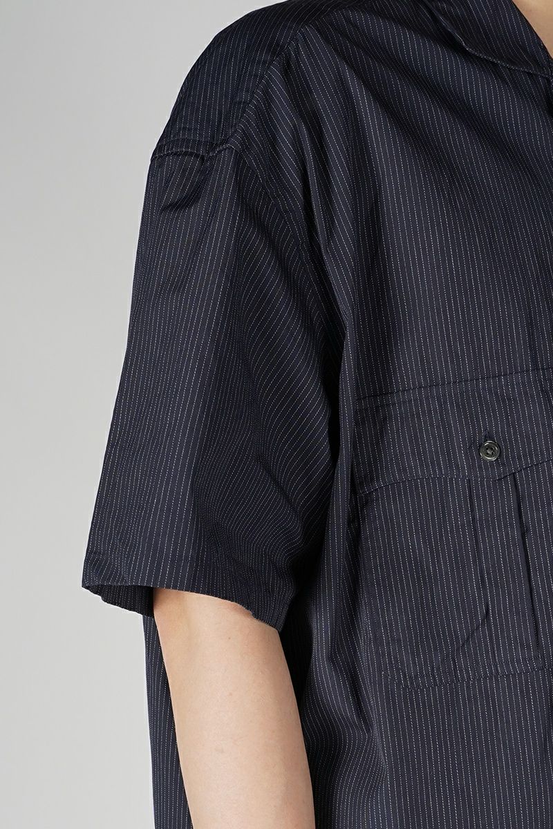 Porter Classic(ポータークラシック)KEROUAC PIN STRIPE SHIRT ケルアックピンストライプシャツ PC-016-2762 -2