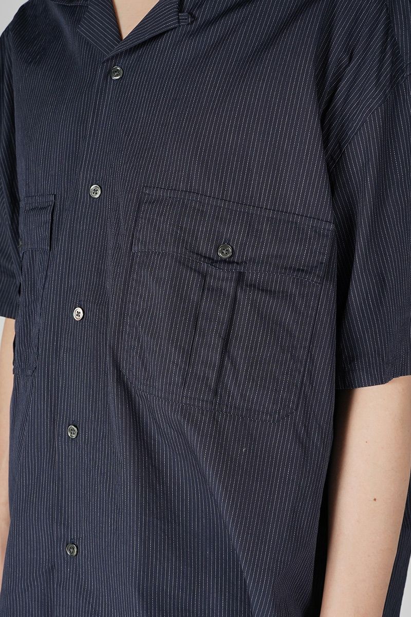 Porter Classic(ポータークラシック)KEROUAC PIN STRIPE SHIRT ケルアックピンストライプシャツ PC-016-2762 -3