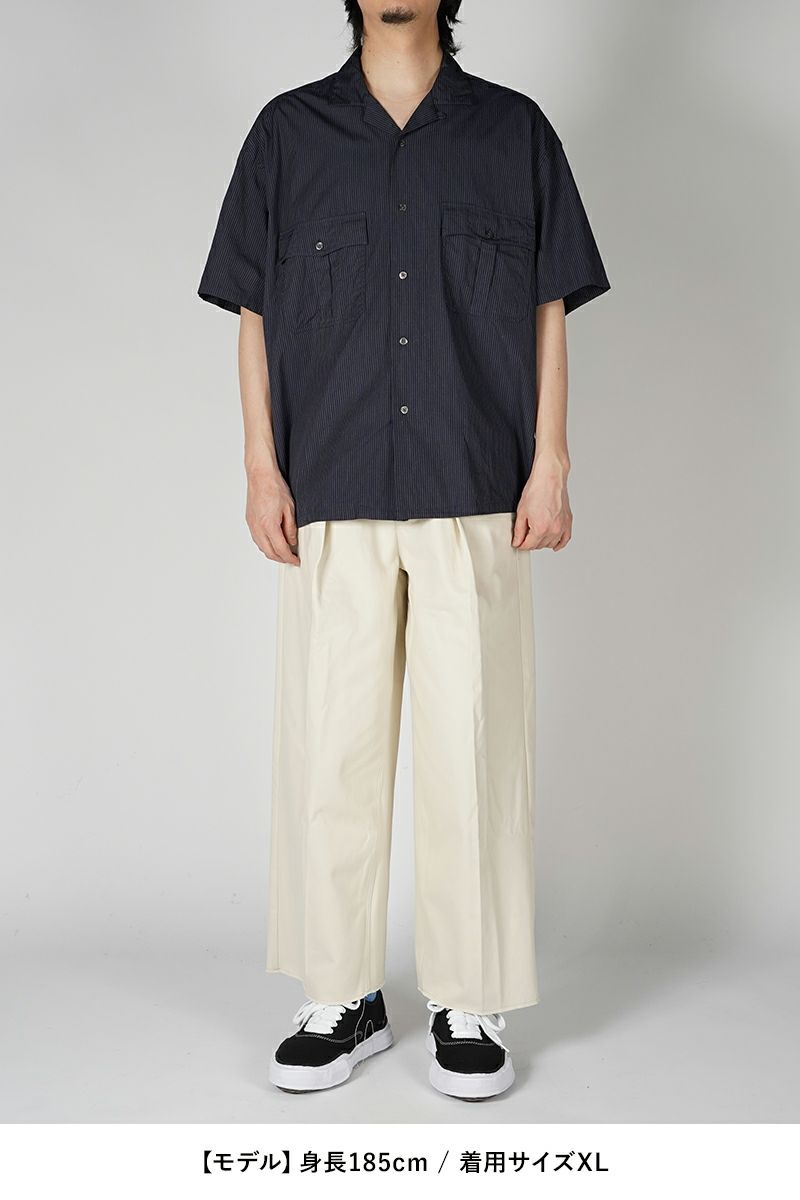Porter Classic(ポータークラシック)KEROUAC PIN STRIPE SHIRT ケルアックピンストライプシャツ PC-016-2762 -5