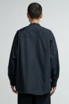 Graphpaper(グラフペーパー)Broad L/S Oversized Band Collar Shirt ブロードオーバーサイズバンドカラー長袖シャツ GM241-50002B -3
