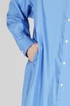 Graphpaper(グラフペーパー)Broad Regular Collar Oversized Shirt Dress ブロードレギュラーカラーオーバーサイズシャツドレス GL241-60008B -3