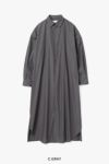 Graphpaper(グラフペーパー)Broad Regular Collar Oversized Shirt Dress ブロードレギュラーカラーオーバーサイズシャツドレス GL241-60008B -14