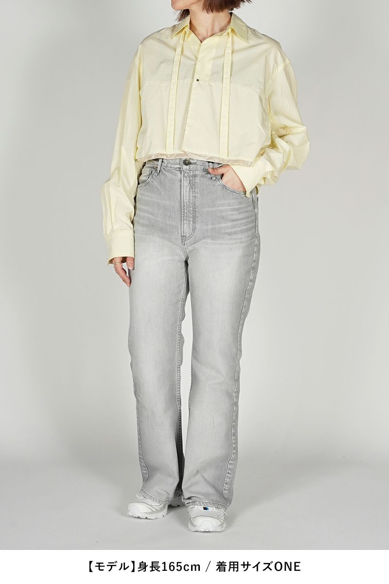 NTN(エヌティーエヌ)CROPPED SHIRT クロップドシャツ 24-NS003046 -6