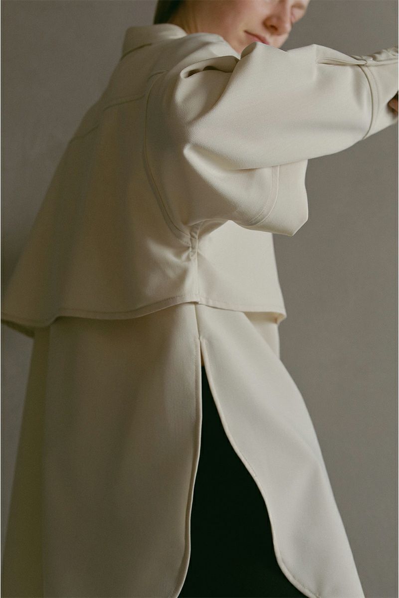 MANOF(マノフ)LAYERED SHIRT レイヤードシャツ 86122-4032 -5