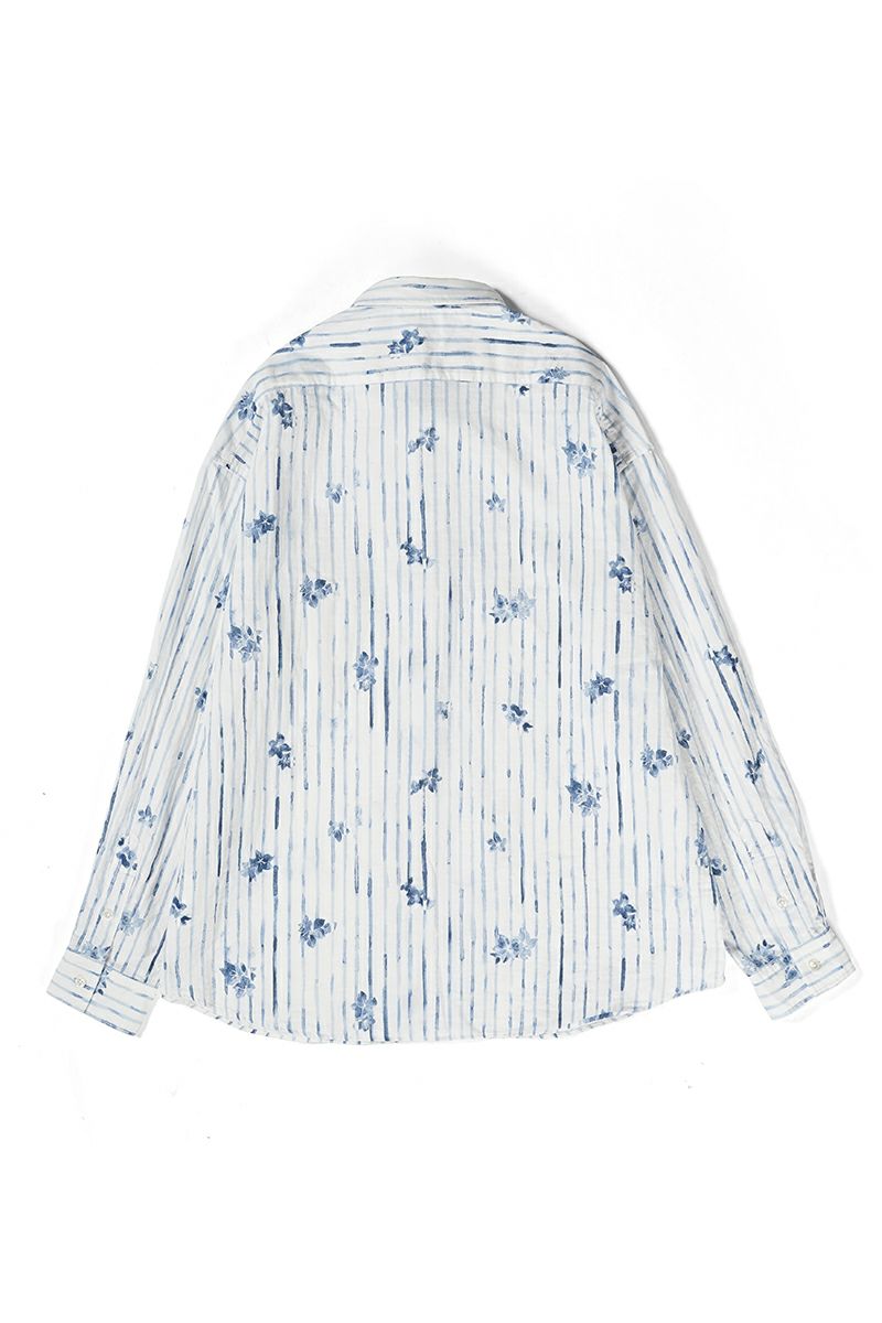 Porter Classic(ポータークラシック)ROLL UP 水彩 STRIPE SHIRT ロールアップ水彩ストライプシャツ PC-016-2216 -11