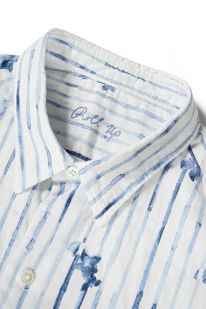 Porter Classic(ポータークラシック)ROLL UP 水彩 STRIPE SHIRT ロールアップ水彩ストライプシャツ PC-016-2216 -12