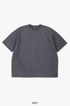 Graphpaper(グラフペーパー)Heavy Weights S/S Oversized Tee ヘビーウェイト半袖オーバーサイズTシャツ GU241-70203B -5