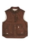 KAMIYA(カミヤ)Boro Duck Vest S/S ボロダックベスト G12VT031 -1