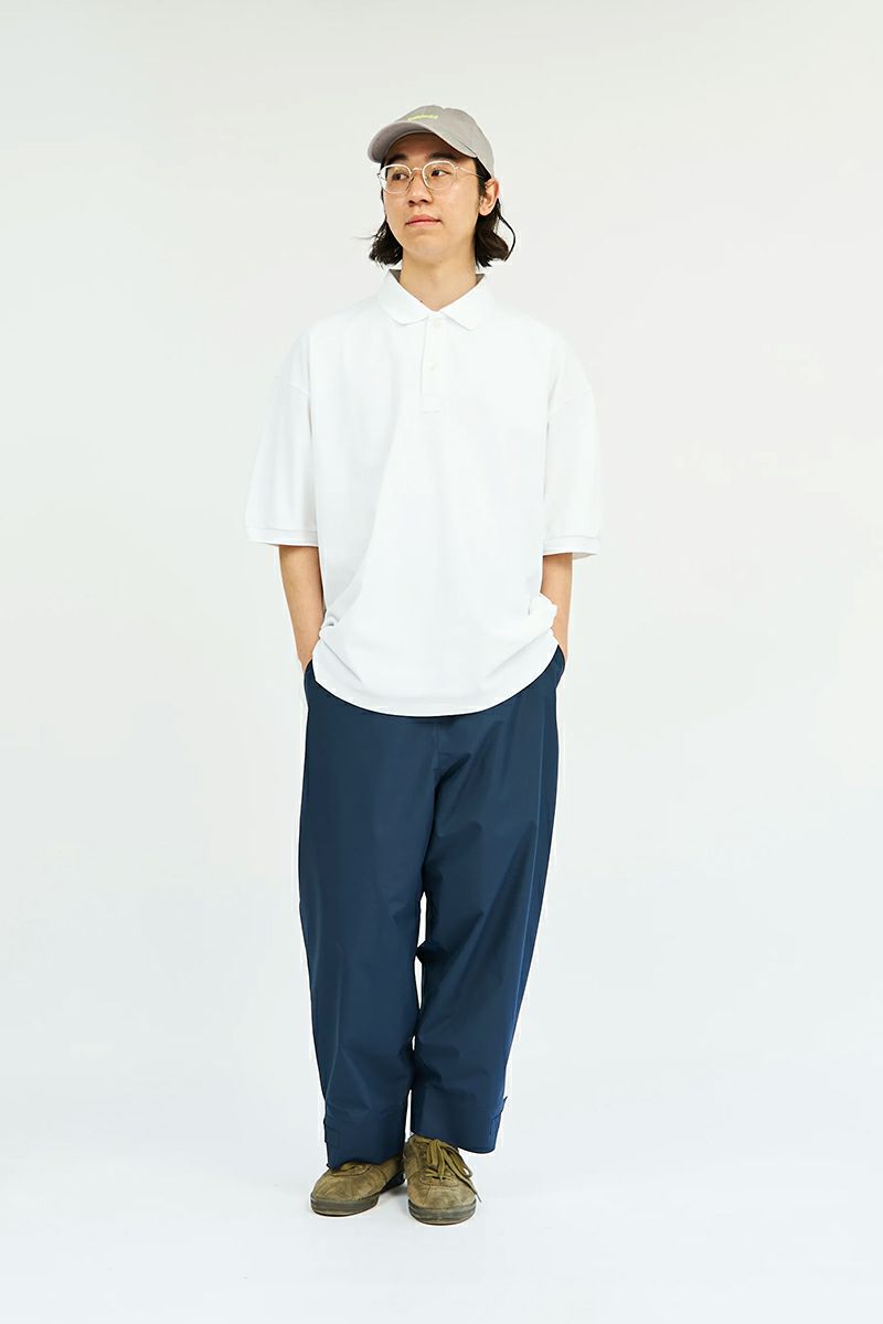 フレッシュサービス/ドライピケジャージーポロ/24SS FreshService 24SS 新作DRY PIQUE JERSEY L/S POLO(NAVY) style