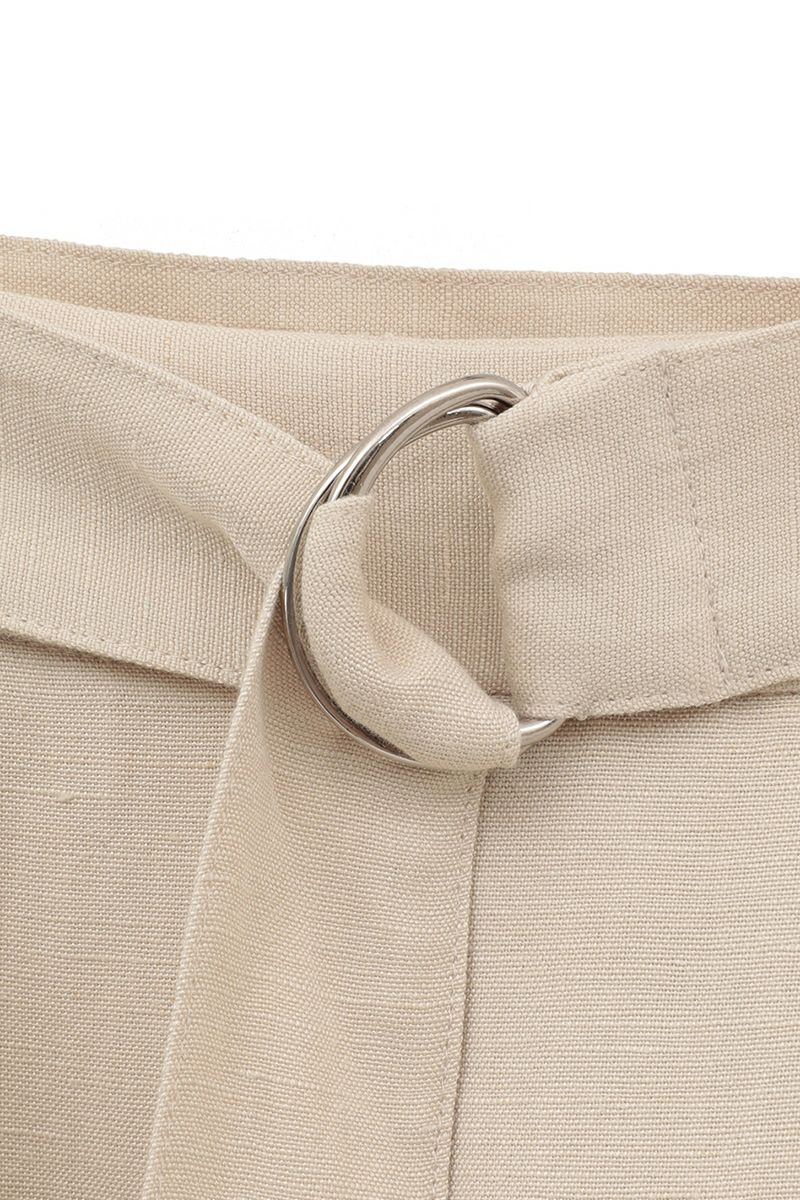 MANOF(マノフ)BELTED TUCK FLARE SKIRT ベルテッドタックフレアスカート 86109-6042 -16