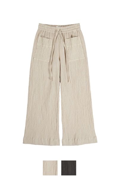 kengo(ケンゴ)cotton banana yoryu loose pants コットンバナナ楊柳ルーズパンツ K24SS-PA1