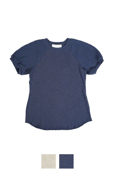 kengo(ケンゴ)garagara rib short raglan sleeve tee ガラガラリブショートラグランスリーブTシャツ K24SS-TP6
