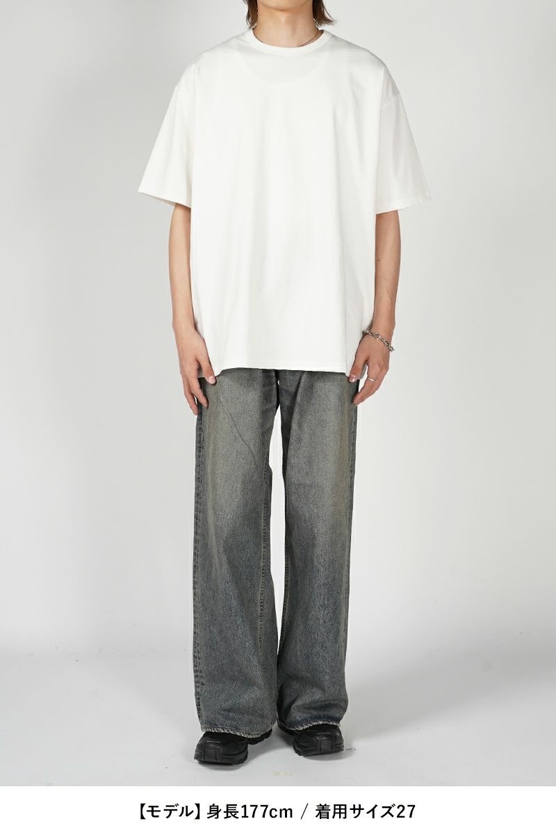 DAIRIKU(ダイリク)Wide Denim Pants ワイドデニムパンツ 24SS D-15 -6