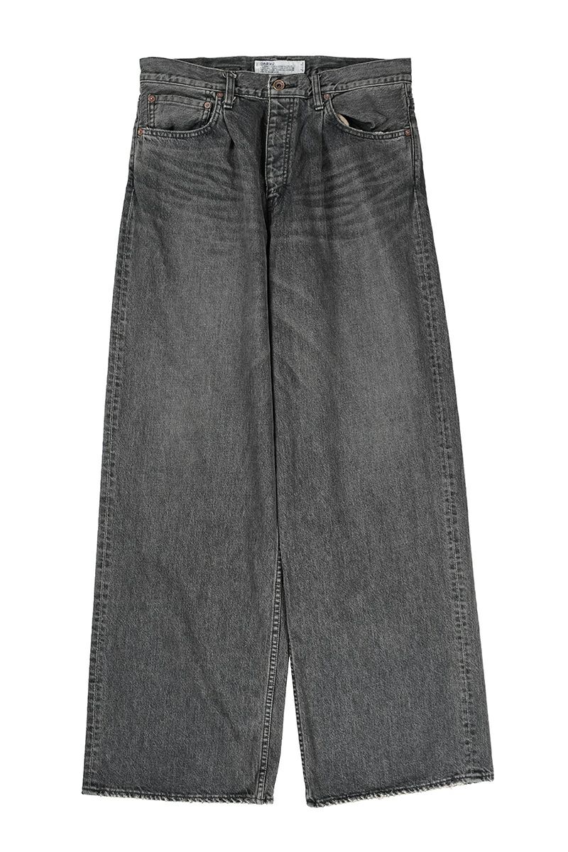 DAIRIKU(ダイリク)Wide Denim Pants ワイドデニムパンツ 24SS D-15 -11