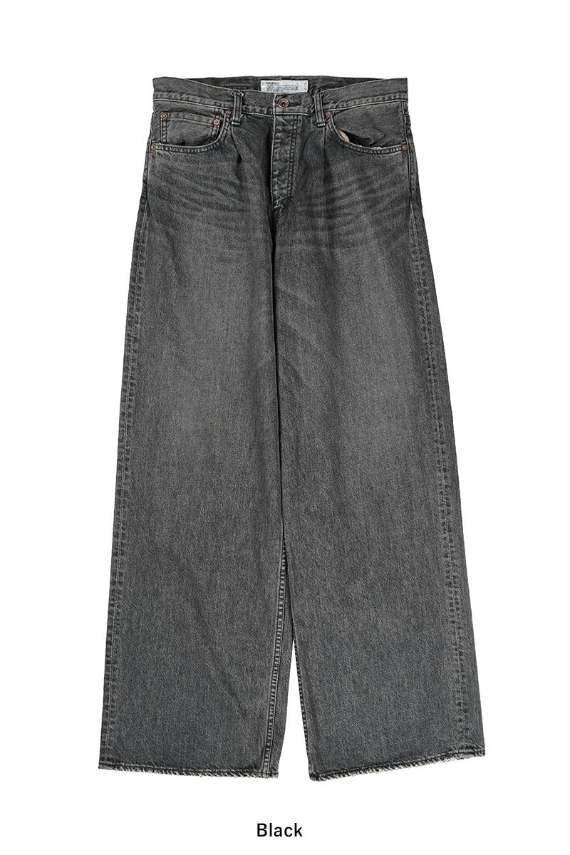 DAIRIKU(ダイリク)Wide Denim Pants ワイドデニムパンツ 24SS D-15 -21
