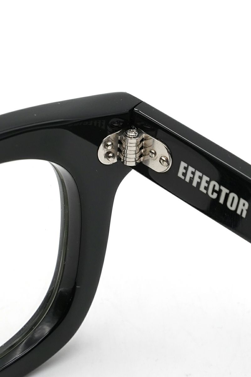 EFFECTOR COMODO眼鏡フレームブラックおしゃれ セルフレーム 日本製 EFFECTOR COMODO眼鏡フレームブラックおしゃれ セルフレーム