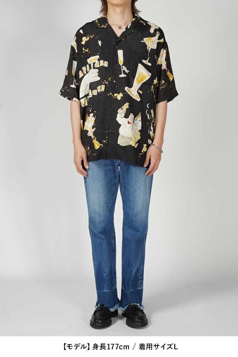 Porter Classic(ポータークラシック)ALOHA SHIRT CUPIDON アロハシャツキューピッド PC-024-2689 -4