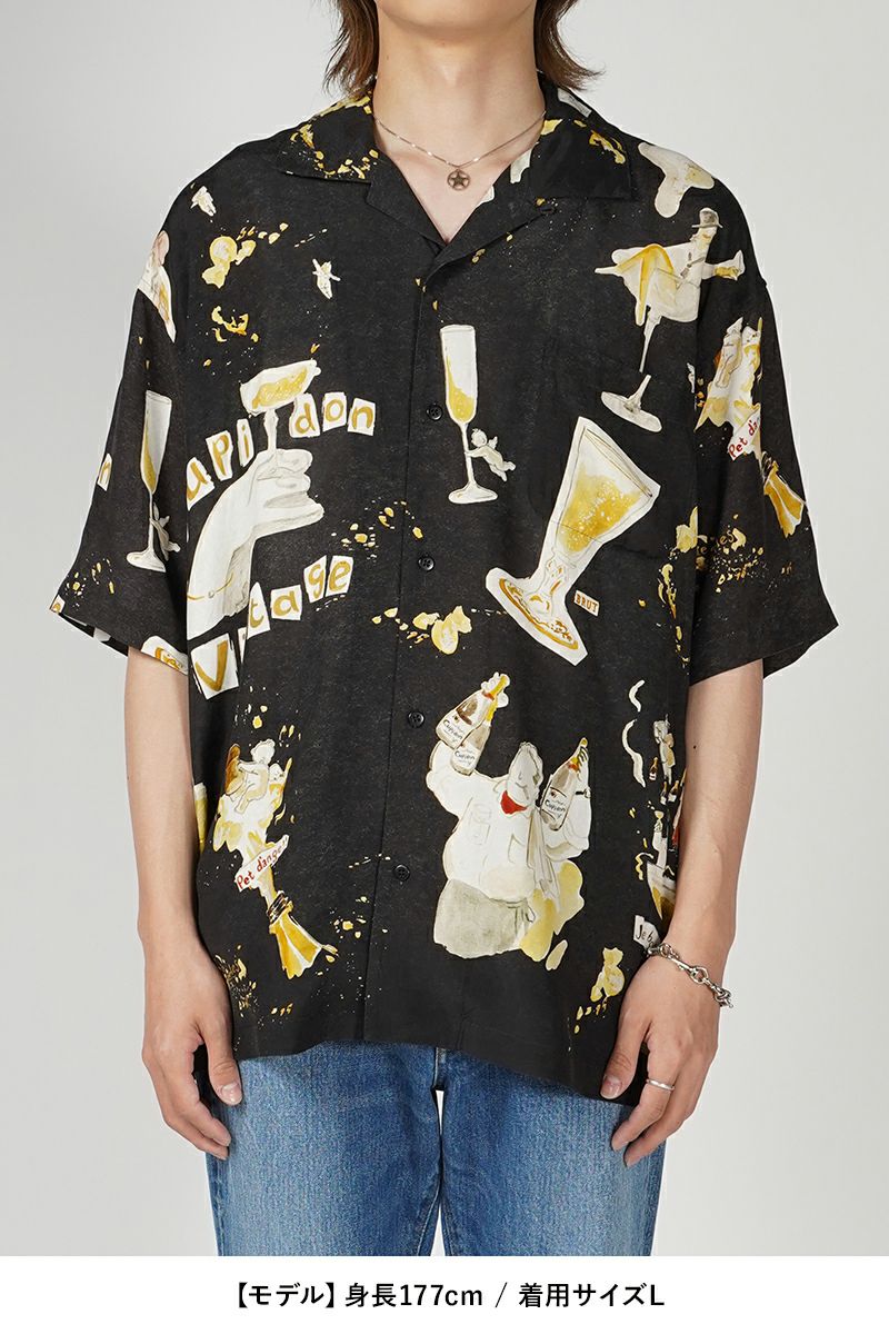 Porter Classic(ポータークラシック)ALOHA SHIRT CUPIDON アロハシャツキューピッド PC-024-2689 -8