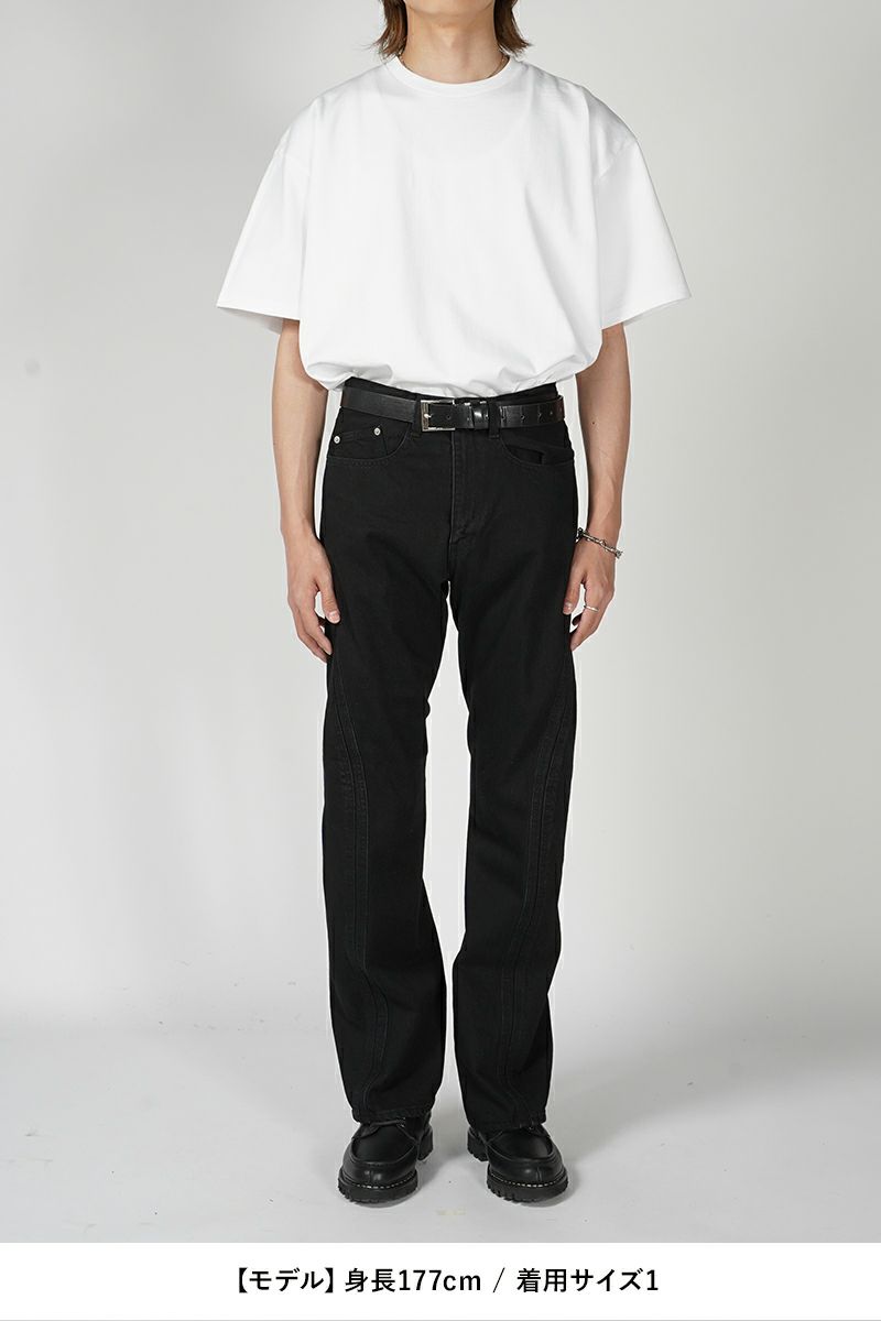 NVRFRGT(ネバーフォーゲット)3D TWISTED JEANS 3Dツイステッドジーンズ NF241P07A -4