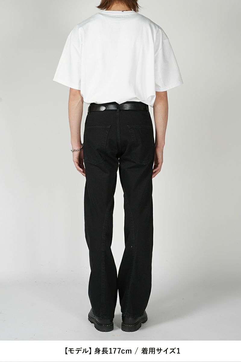 NVRFRGT(ネバーフォーゲット)3D TWISTED JEANS 3Dツイステッドジーンズ NF241P07A -5