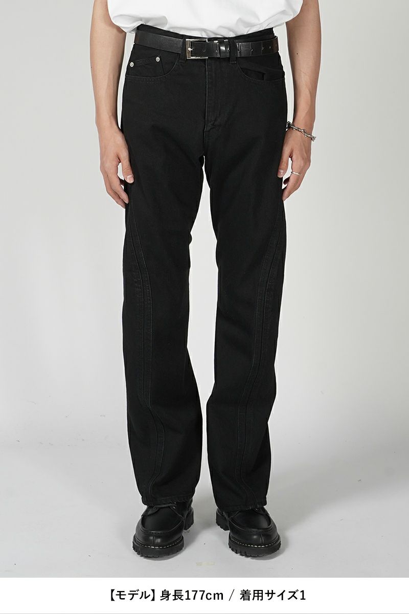 NVRFRGT(ネバーフォーゲット)3D TWISTED JEANS 3Dツイステッドジーンズ NF241P07A -7