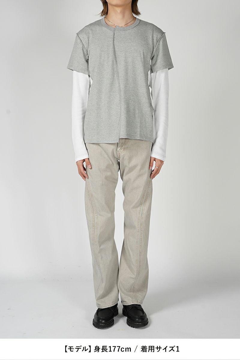 NVRFRGT(ネバーフォーゲット)3D TWISTED JEANS 3Dツイステッドジーンズ NF241P07B -6