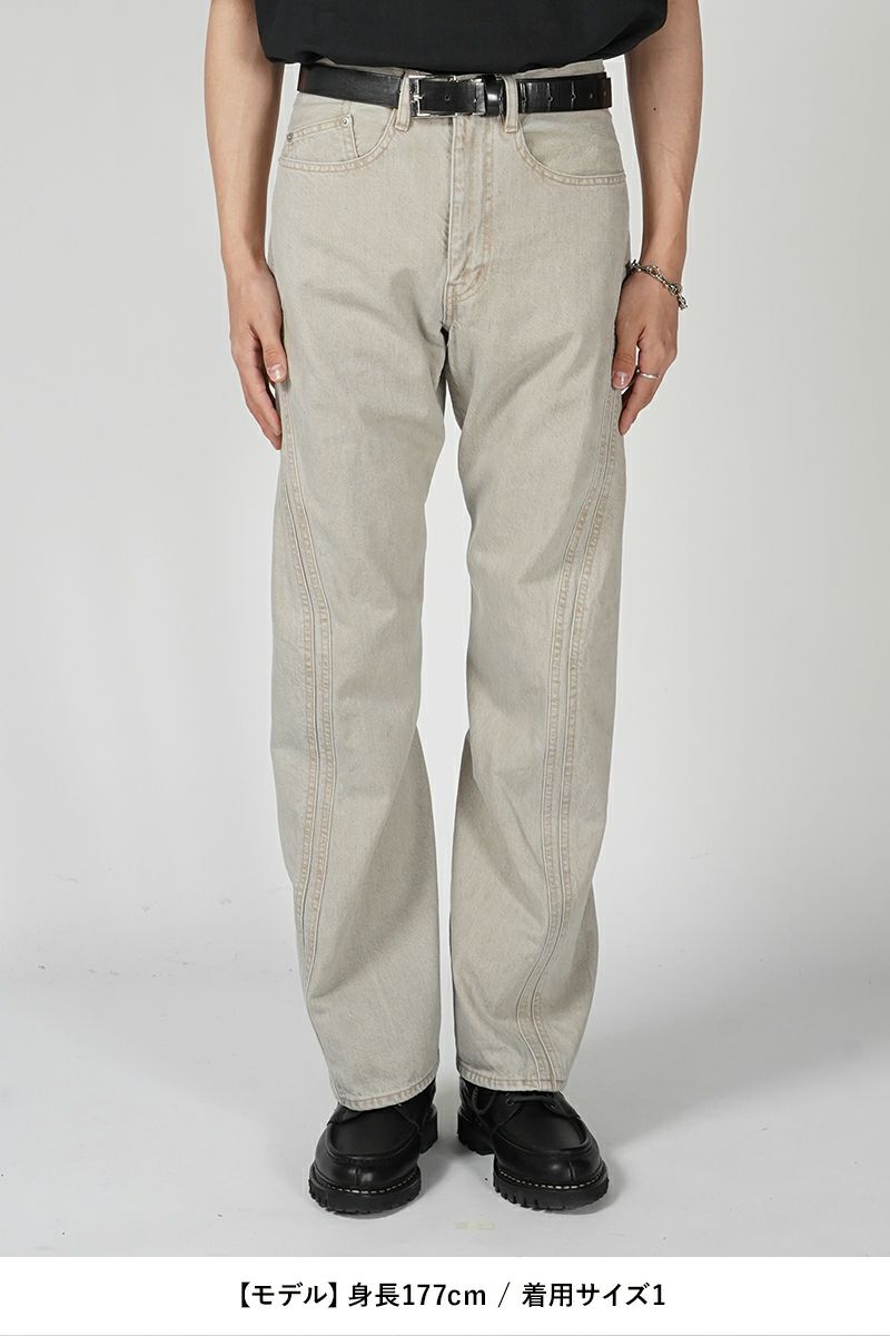 NVRFRGT(ネバーフォーゲット)3D TWISTED JEANS 3Dツイステッドジーンズ NF241P07B -9