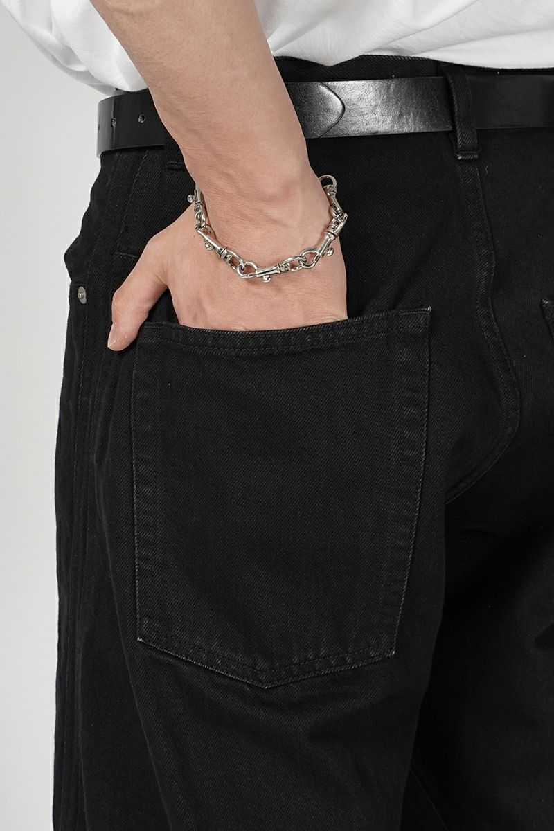 NVRFRGT(ネバーフォーゲット)3D TWISTED WIDE LEG 3Dツイステッドワイドレッグ NF241P08A -2