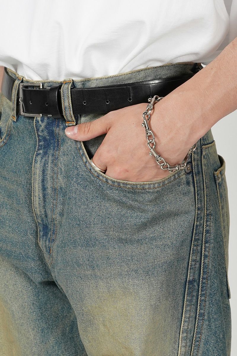 NVRFRGT(ネバーフォーゲット)3D TWISTED WIDE LEG 3Dツイステッドワイドレッグ NF241P08B -1