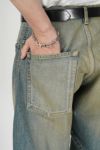 NVRFRGT(ネバーフォーゲット)3D TWISTED WIDE LEG 3Dツイステッドワイドレッグ NF241P08B -2