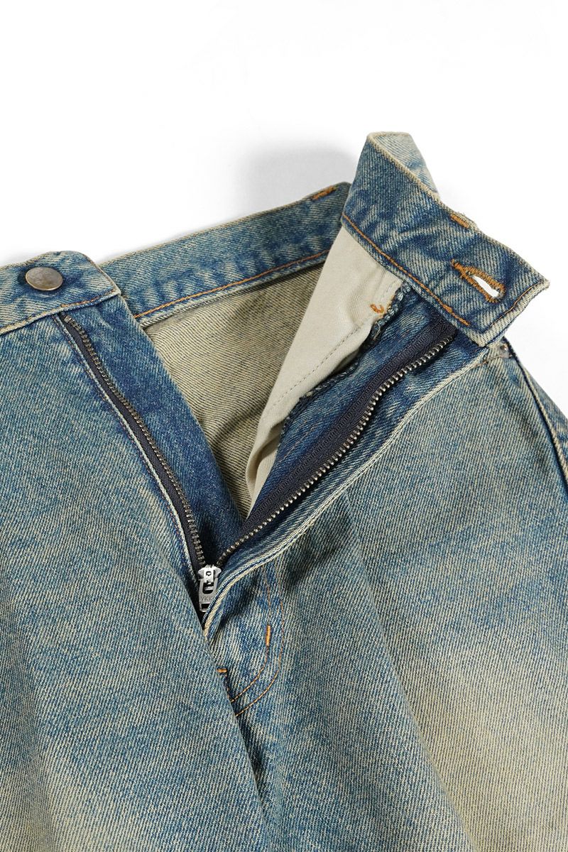 NVRFRGT(ネバーフォーゲット)3D TWISTED WIDE LEG 3Dツイステッドワイドレッグ NF241P08B -15