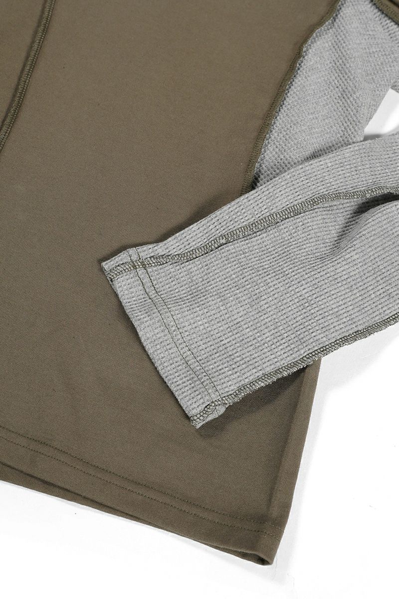 NVRFRGT(ネバーフォーゲット)LAYERED LONG SLEEVE T-SHIRT レイヤード長袖Tシャツ NF241T04 -16