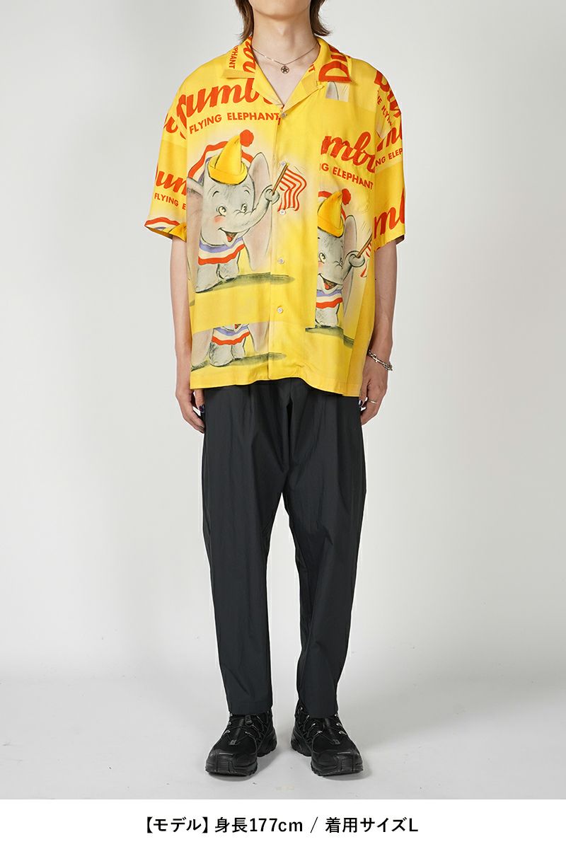 Porter Classic(ポータークラシック)DISNEY V/P PC ALOHA COLLECTION ALOHA SHIRT / DUMBO ディズニービンテージポスターPCアロハコレクションアロハシャツ ダンボ  PC-024-1912 -4
