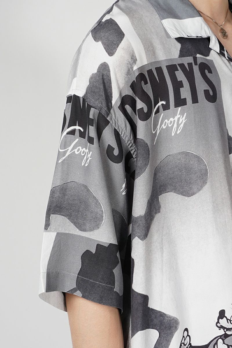 Porter Classic(ポータークラシック)DISNEY V/P PC ALOHA COLLECTION ALOHA SHIRT / GOOFY 2 ディズニービンテージポスターPCアロハコレクションアロハシャツ グーフィー② PC-024-2704 -3