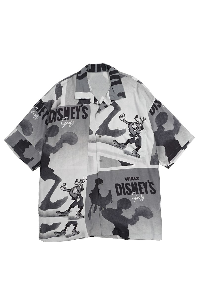 Porter Classic(ポータークラシック)DISNEY V/P PC ALOHA COLLECTION ALOHA SHIRT / GOOFY 2 ディズニービンテージポスターPCアロハコレクションアロハシャツ グーフィー② PC-024-2704 -9