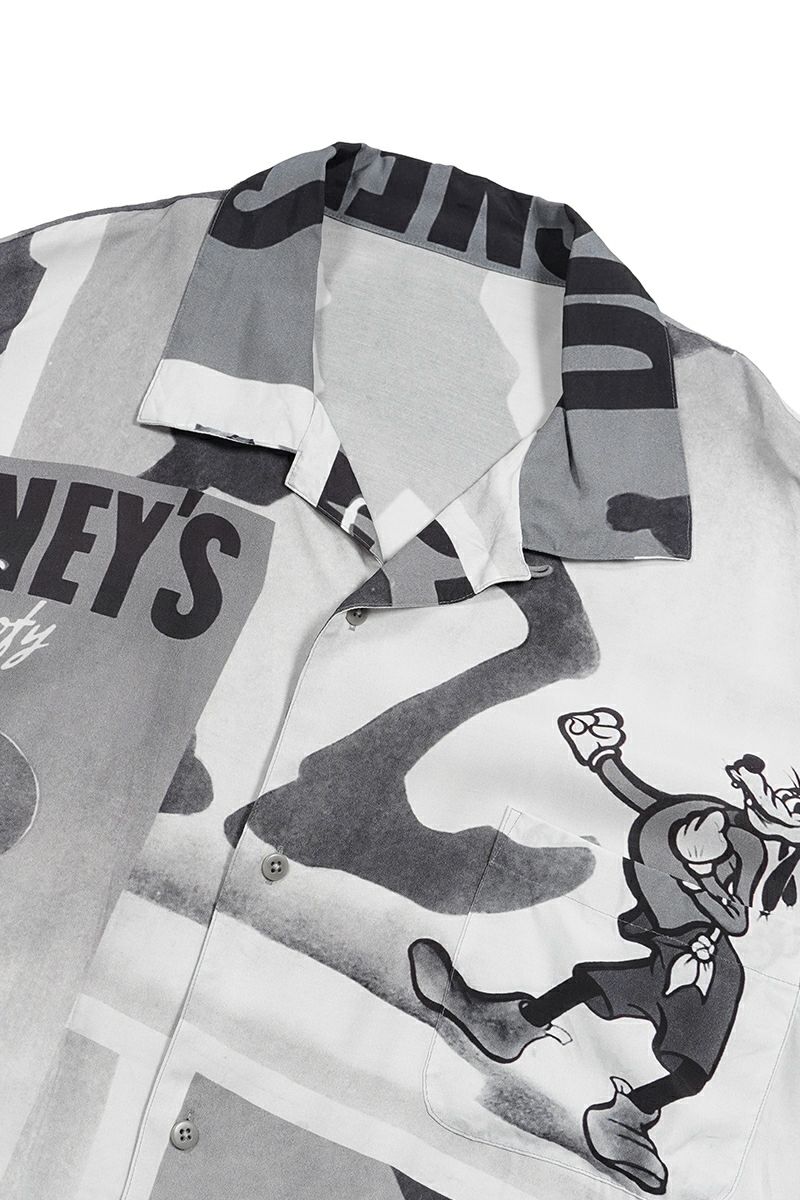 Porter Classic(ポータークラシック)DISNEY V/P PC ALOHA COLLECTION ALOHA SHIRT / GOOFY 2 ディズニービンテージポスターPCアロハコレクションアロハシャツ グーフィー② PC-024-2704 -11