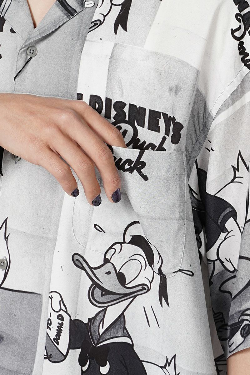 Porter Classic(ポータークラシック)DISNEY V/P PC ALOHA COLLECTION ALOHA SHIRT / DONALD DUCK ディズニービンテージポスターPCアロハコレクションアロハシャツ ドナルドダック PC-024-2705 -2
