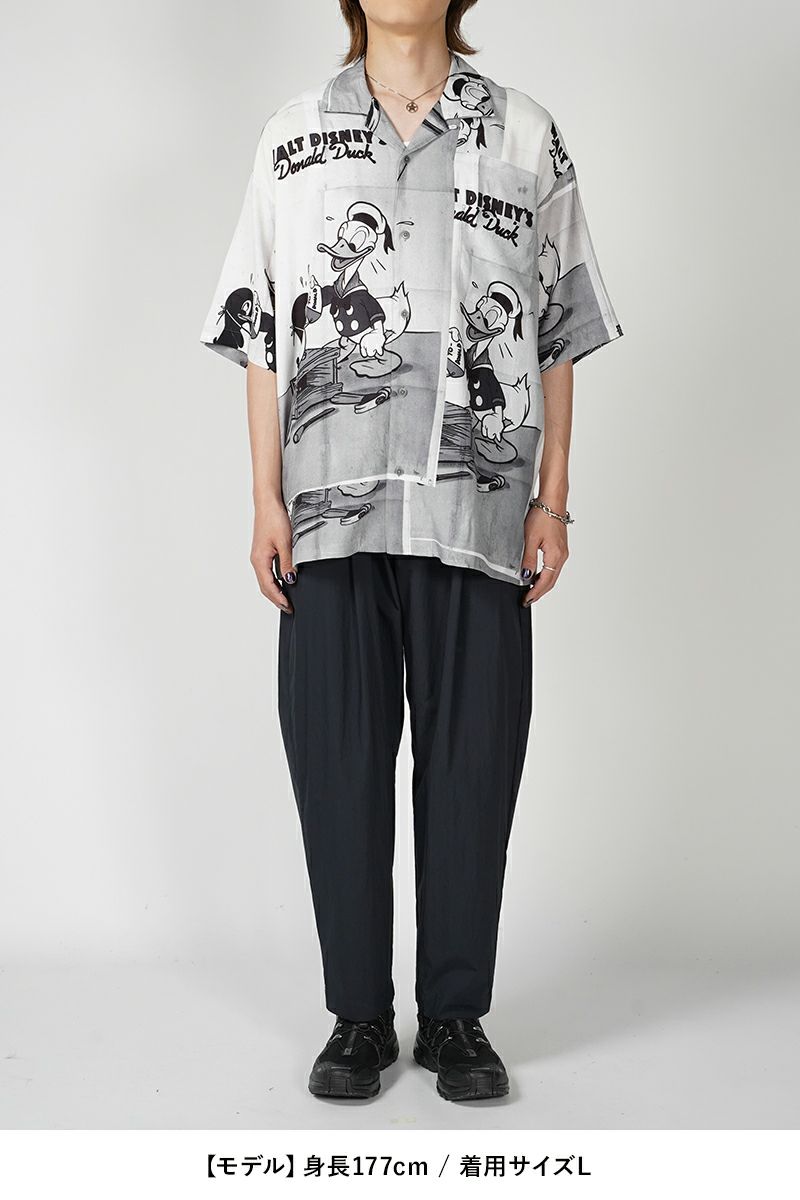 Porter Classic(ポータークラシック)DISNEY V/P PC ALOHA COLLECTION ALOHA SHIRT / DONALD DUCK ディズニービンテージポスターPCアロハコレクションアロハシャツ ドナルドダック PC-024-2705 -4