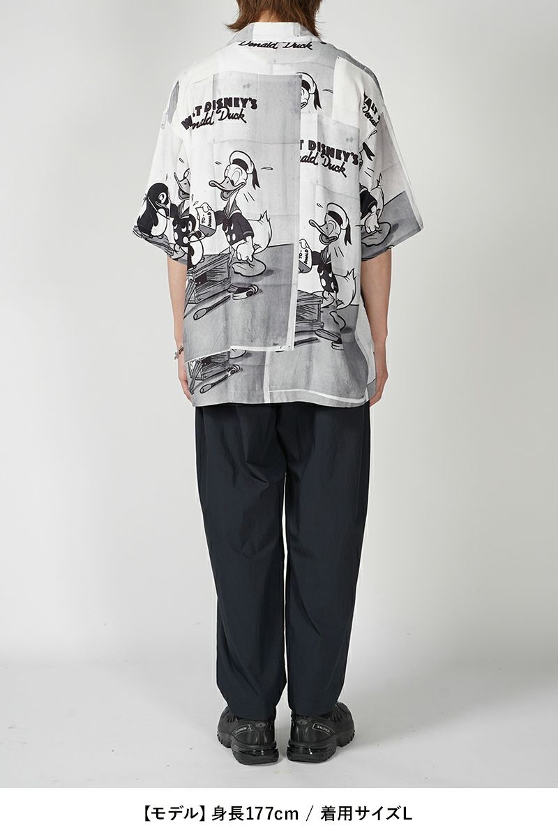 Porter Classic(ポータークラシック)DISNEY V/P PC ALOHA COLLECTION ALOHA SHIRT / DONALD DUCK ディズニービンテージポスターPCアロハコレクションアロハシャツ ドナルドダック PC-024-2705 -5