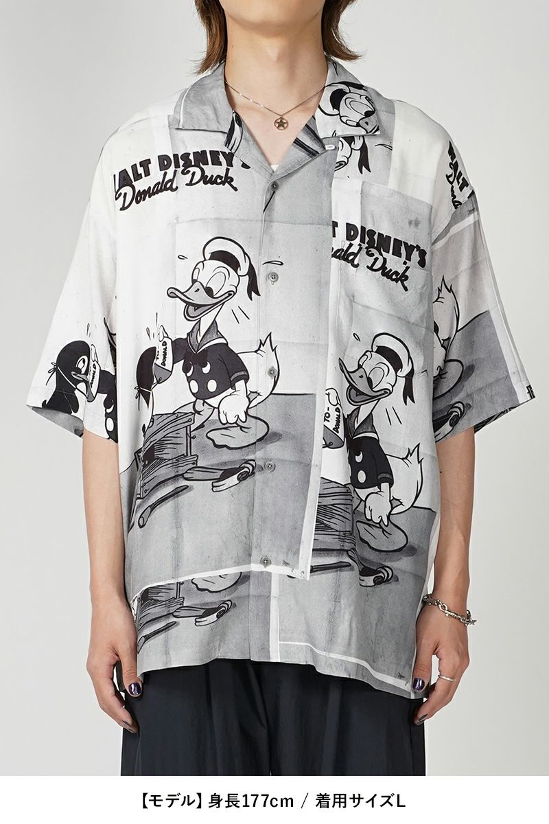 DISNEY V/P PC ALOHA COLLECTION ALOHA SHIRT / DONALD DUCK  ディズニービンテージポスターPCアロハコレクションアロハシャツ ドナルドダック PC-024-2705