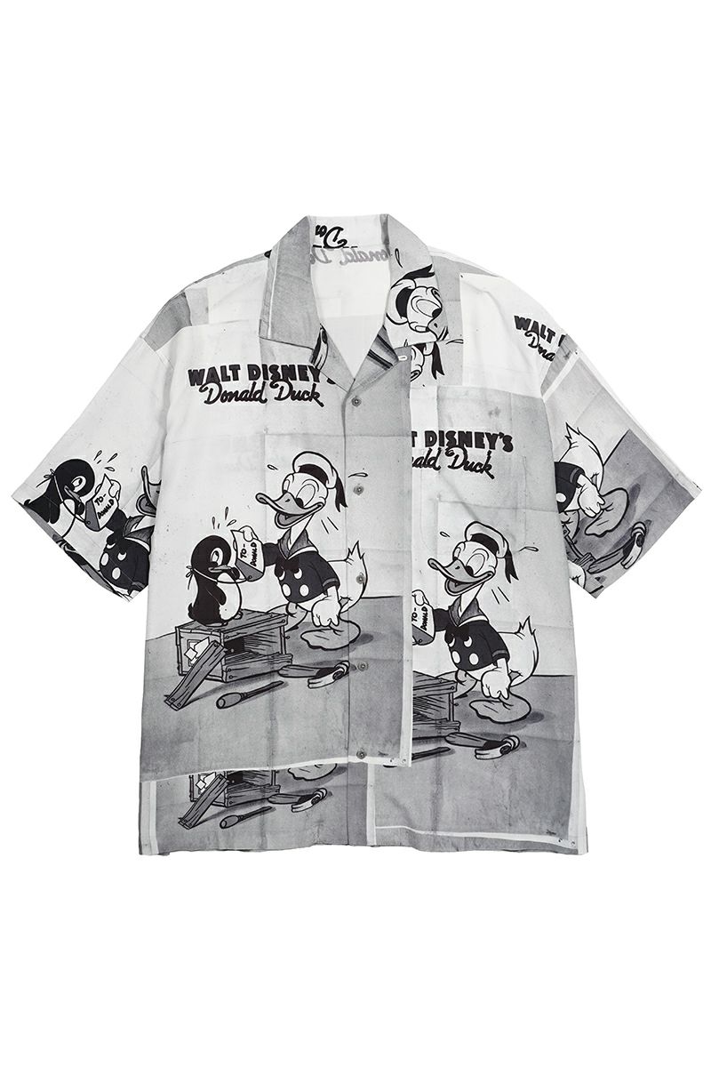 Porter Classic(ポータークラシック)DISNEY V/P PC ALOHA COLLECTION ALOHA SHIRT / DONALD DUCK ディズニービンテージポスターPCアロハコレクションアロハシャツ ドナルドダック PC-024-2705 -9