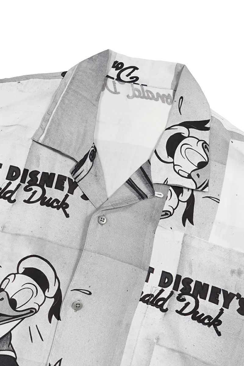 Porter Classic(ポータークラシック)DISNEY V/P PC ALOHA COLLECTION ALOHA SHIRT / DONALD DUCK ディズニービンテージポスターPCアロハコレクションアロハシャツ ドナルドダック PC-024-2705 -11