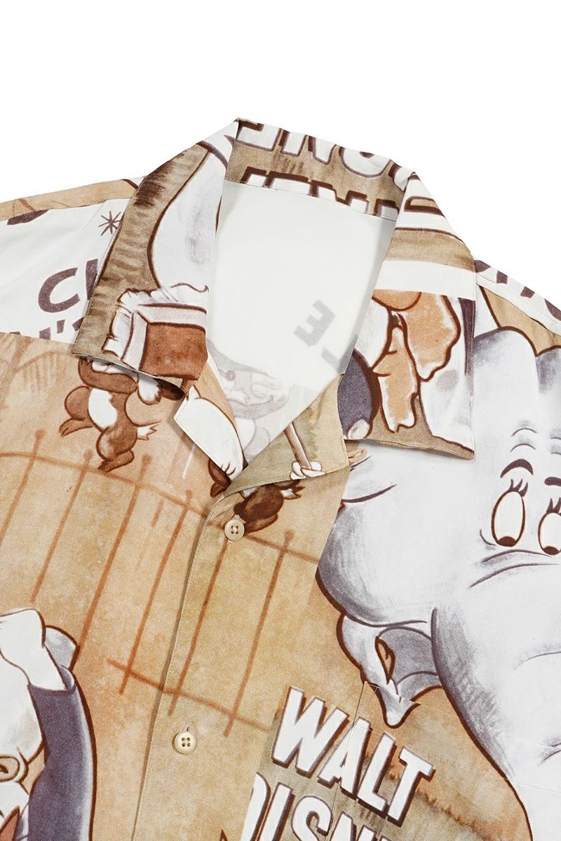 Porter Classic(ポータークラシック)DISNEY V/P PC ALOHA COLLECTION ALOHA SHIRT / DONALD DUCK CHIPN' DALE ディズニービンテージポスターPCアロハコレクションアロハシャツ ドナルドダック・チップ&デール PC-024-2706 -11