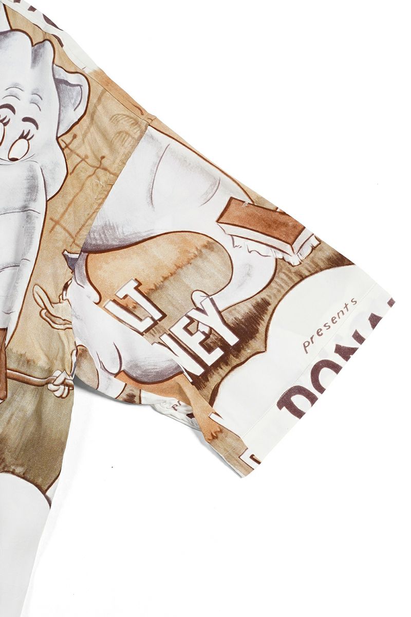 Porter Classic(ポータークラシック)DISNEY V/P PC ALOHA COLLECTION ALOHA SHIRT / DONALD DUCK CHIPN' DALE ディズニービンテージポスターPCアロハコレクションアロハシャツ ドナルドダック・チップ&デール PC-024-2706 -14