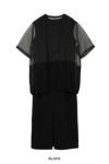 MANOF(マノフ)メッシュレイヤードワンピース 86112-5052 -25