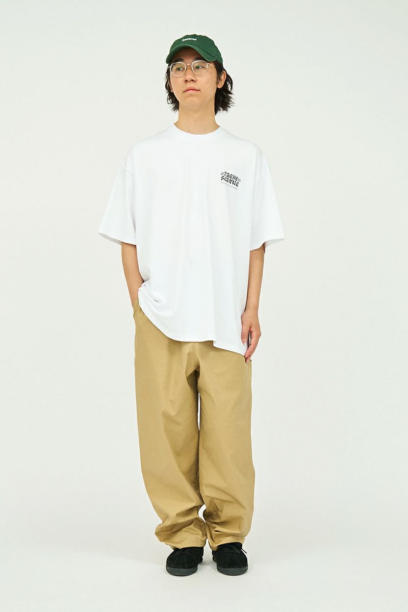 24SS Fresh Service プリントTシャツ コーポレートプリントTシャツ ”ON LINES” - フレッシュサービス