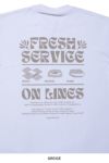 FreshService(フレッシュサービス)CORPORATE PRINTED SS TEE ON LINES コーポレートプリント半袖Tシャツ FSC241-70123 -8