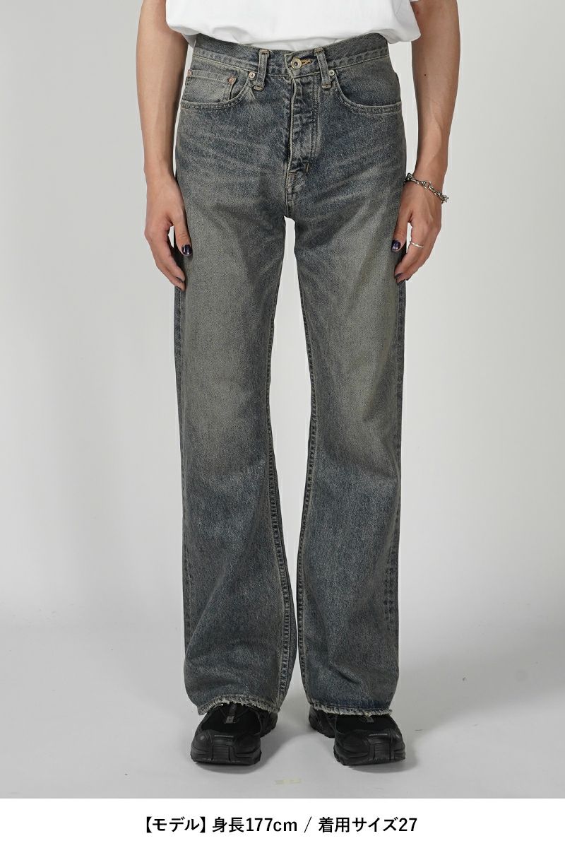 DAIRIKU(ダイリク)Straight Denim Pants ストレートデニムパンツ 24SS D-13 -9